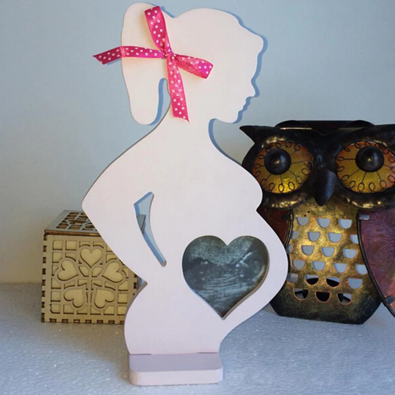 NAIYUE Love Baby Wooden Pregnant Woman Shape Photo Frame Gift for Mother To Be Home Decor Newborn Baby Photo Display Commemorate
NAIYUE Love Baby Wooden Pregnant Woman Shape Photo Frame Gift for Mother To Be Home Decor Newborn Baby Photo Display Commemorate