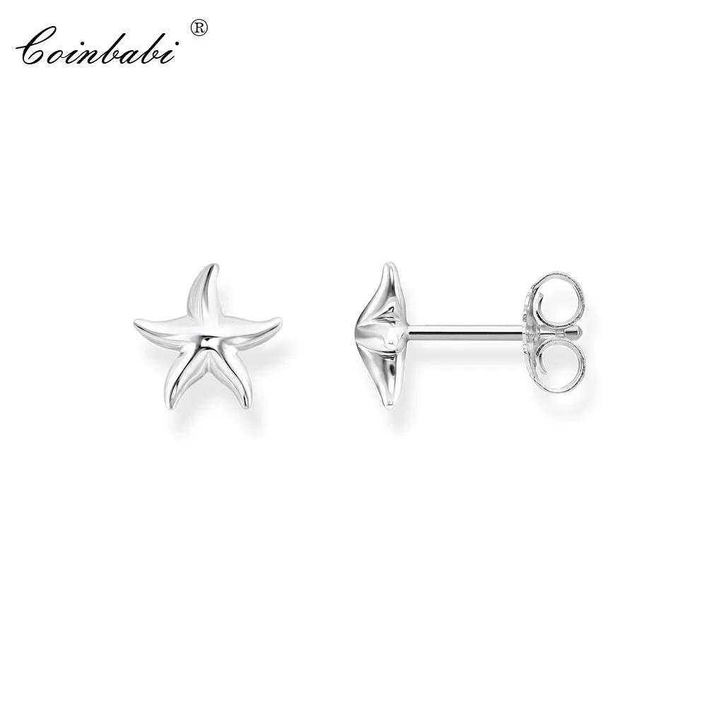 Stud Earrings Starfish Trendy Gift For Women Ts High Quality Earring Thomas Style 925 Sterling Silver 2018 Fashion Jewelry
Stud Earrings Starfish Trendy Gift For Women Ts High Quality Earring Thomas Style 925 Sterling Silver 2018 Fashion Jewelry