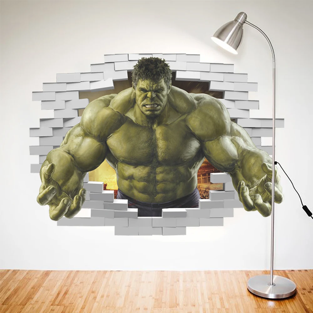 Superheroes Comic Avengers The Incredible HULK Wall Sticker Vinyl Art Home Kids Boy Bedroom Poster Thor Nursery Decor Decal
Superheroes Comic Avengers The Incredible HULK Wall Sticker Vinyl Art Home Kids Boy Bedroom Poster Thor Nursery Decor Decal