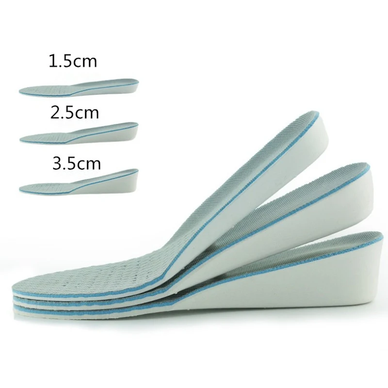 Inner Heightening Insoles Men Women Casual EVA Breathable Sports Invisible Heightening Insoles
Inner Heightening Insoles Men Women Casual EVA Breathable Sports Invisible Heightening Insoles