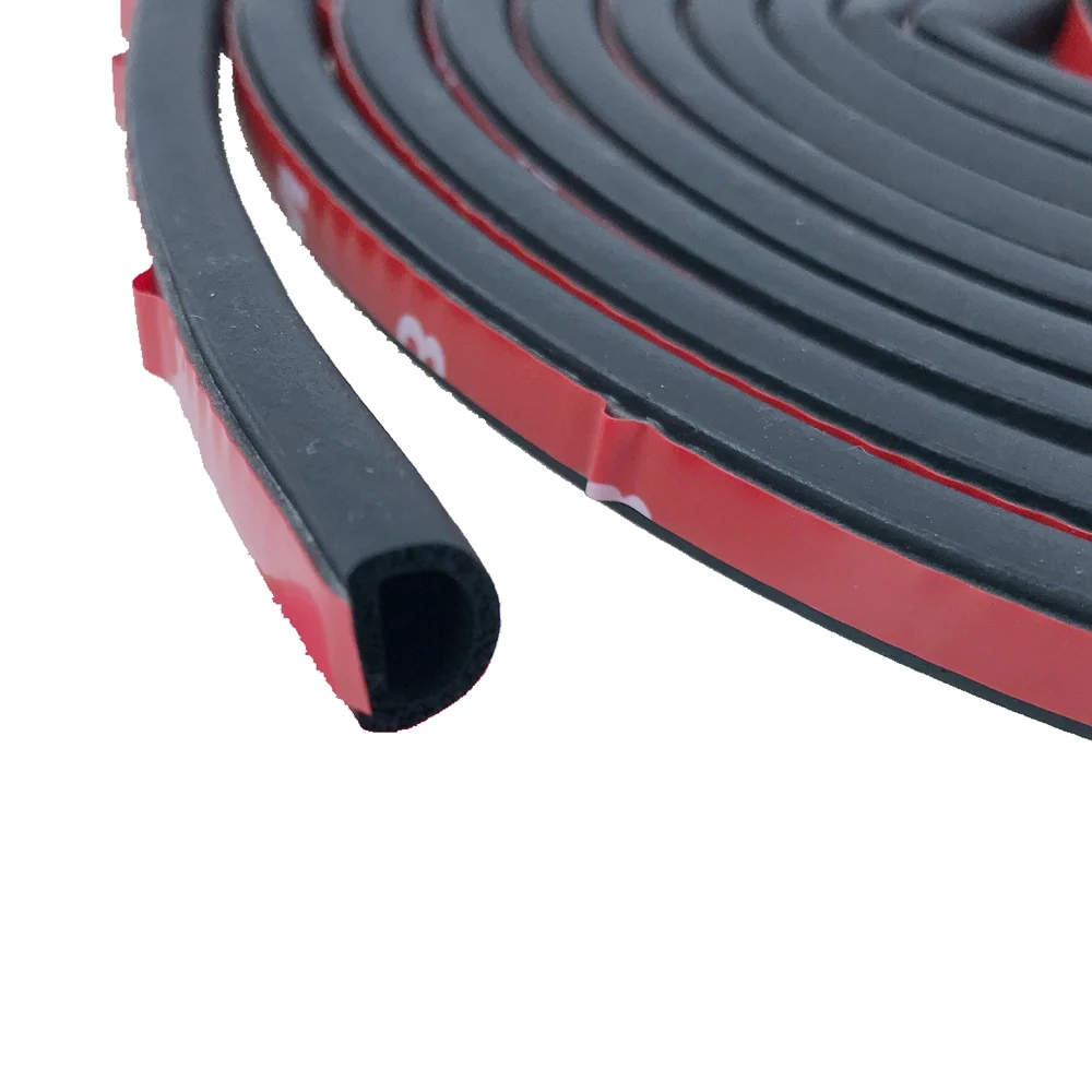 4 Meters Small D Type Noise Insulation Car Sound Insulation Auto Sound Deadener Car Door Engine Hood Trunk Decor Soundproof Tape
4 Meters Small D Type Noise Insulation Car Sound Insulation Auto Sound Deadener Car Door Engine Hood Trunk Decor Soundproof Tape