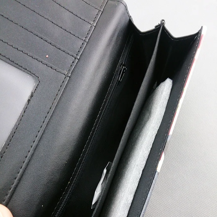 Длинный стильный бумажник из искусственной кожи с красочным принтом Аниме Tokyo Ghoul