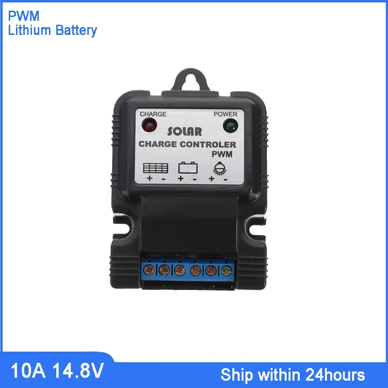New Arrived PWM Mode 10A 14.8V Solar Charge Regulator/Use for 4 pcs Lithium Battery Charging/Home Solar PV Panel Controller
New Arrived PWM Mode 10A 14.8V Solar Charge Regulator/Use for 4 pcs Lithium Battery Charging/Home Solar PV Panel Controller
