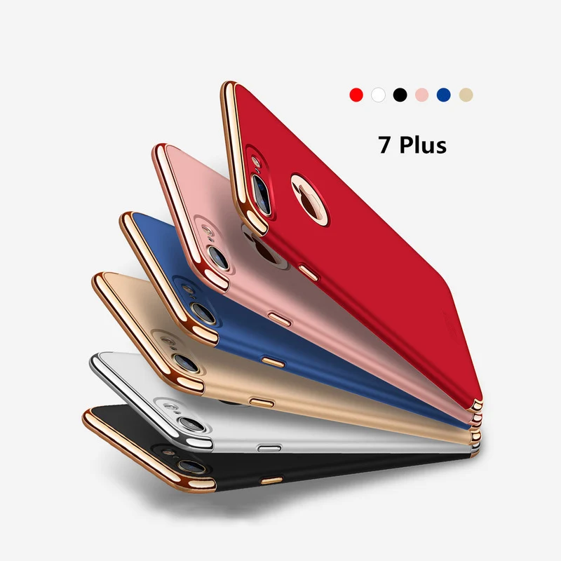 Mocolo Luxury Case For iPhone 7Plus Cover Plating 3-in-1 Phone Bag Case For iphone 7 phone case PC Protector Coque Shell Funda
Mocolo Luxury Case For iPhone 7Plus Cover Plating 3-in-1 Phone Bag Case For iphone 7 phone case PC Protector Coque Shell Funda