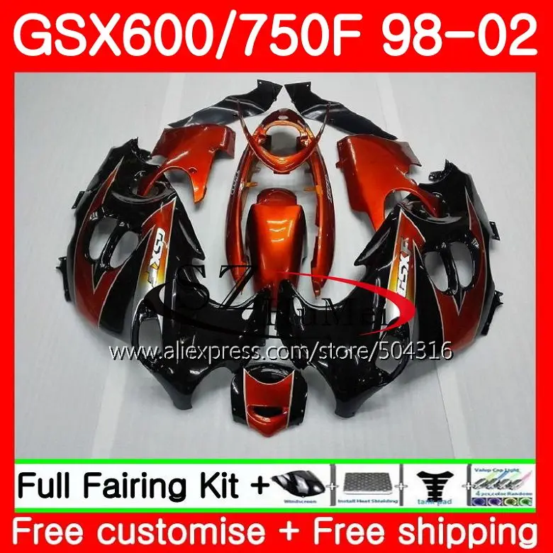 Корпус для SUZUKI оранжевая черная Катана GSX600F GSXF600 750 28SH.19 GSXF600 98 99 00 01 02 GSXF750 1998 1999 2000 2001 2002 обтекатели
Корпус для SUZUKI оранжевая черная Катана GSX600F GSXF600 750 28SH.19 GSXF600 98 99 00 01 02 GSXF750 1998 1999 2000 2001 2002 обтекатели