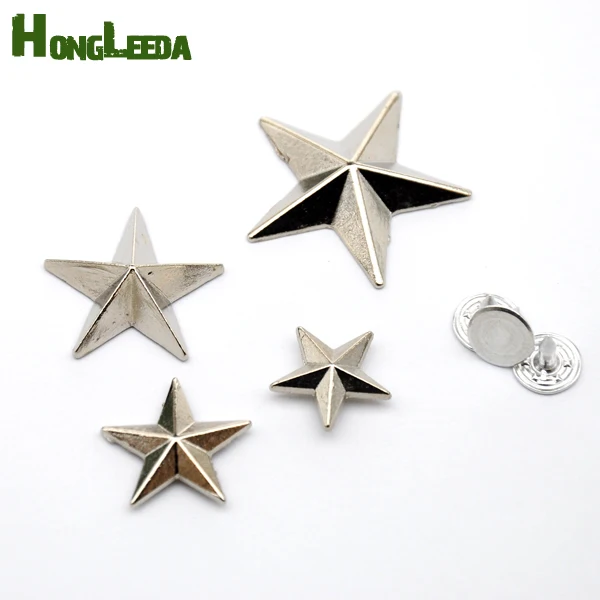 DIY 100sets/lot zinc alloy metal rivets star jeans button rivets with alum nail 29/22/18/15mm silver nickle ZD-018 free shipping
DIY 100sets/lot zinc alloy metal rivets star jeans button rivets with alum nail 29/22/18/15mm silver nickle ZD-018 free shipping