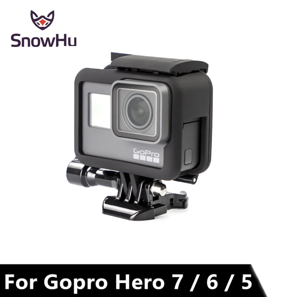 SnowHu Protective Frame Case Cover Bumper + Lens Cap For Gopro Hero 7 6 5 Housing Go Pro Sport Action Camera Accessories LD03
SnowHu Protective Frame Case Cover Bumper + Lens Cap For Gopro Hero 7 6 5 Housing Go Pro Sport Action Camera Accessories LD03