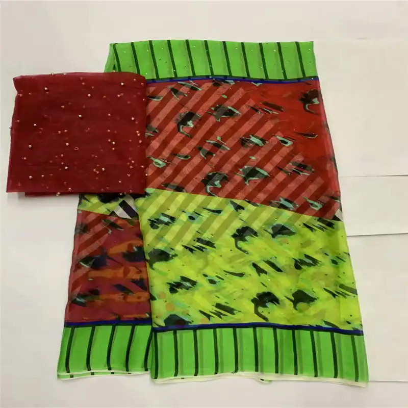 New Fashion African soft silk fabric for garment neat embroidery on the material with swiss voile lace tissu! LXF41913
New Fashion African soft silk fabric for garment neat embroidery on the material with swiss voile lace tissu! LXF41913