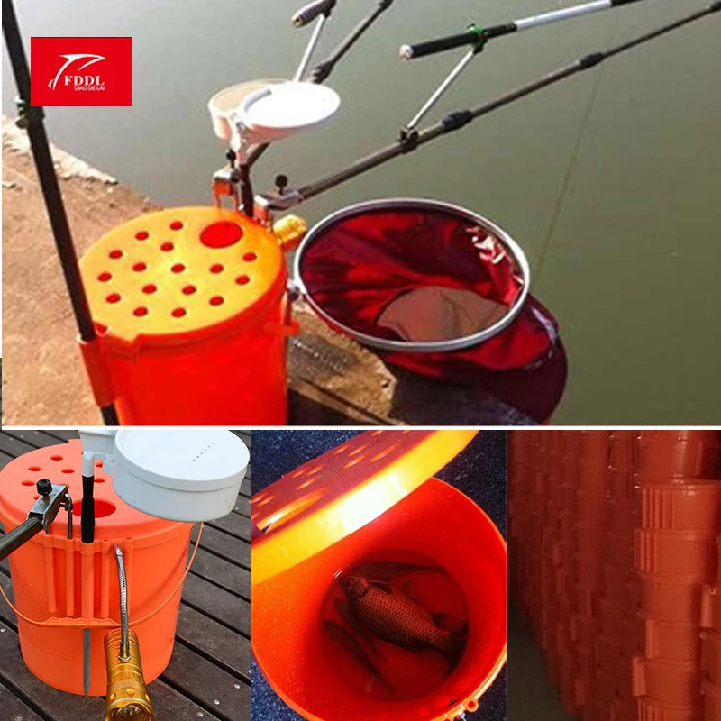 Thick EVA 27/32x33cm Outdoor solid Waterproof Multifunction Fishing Bucket Care Tank Water Tackle Boxes
Thick EVA 27/32x33cm Outdoor solid Waterproof Multifunction Fishing Bucket Care Tank Water Tackle Boxes