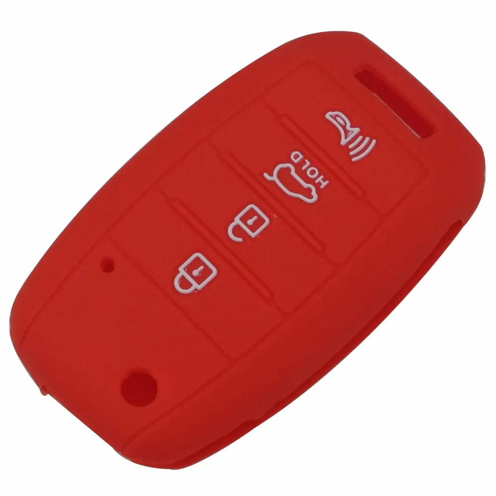 jingyuqin 4 Buttons Remote Silicone Car-Styling Key Cover Case Holder For KIA rio Sportage 2016 ceed Sorento cerato K2 K3 K4 K5
jingyuqin 4 Buttons Remote Silicone Car-Styling Key Cover Case Holder For KIA rio Sportage 2016 ceed Sorento cerato K2 K3 K4 K5