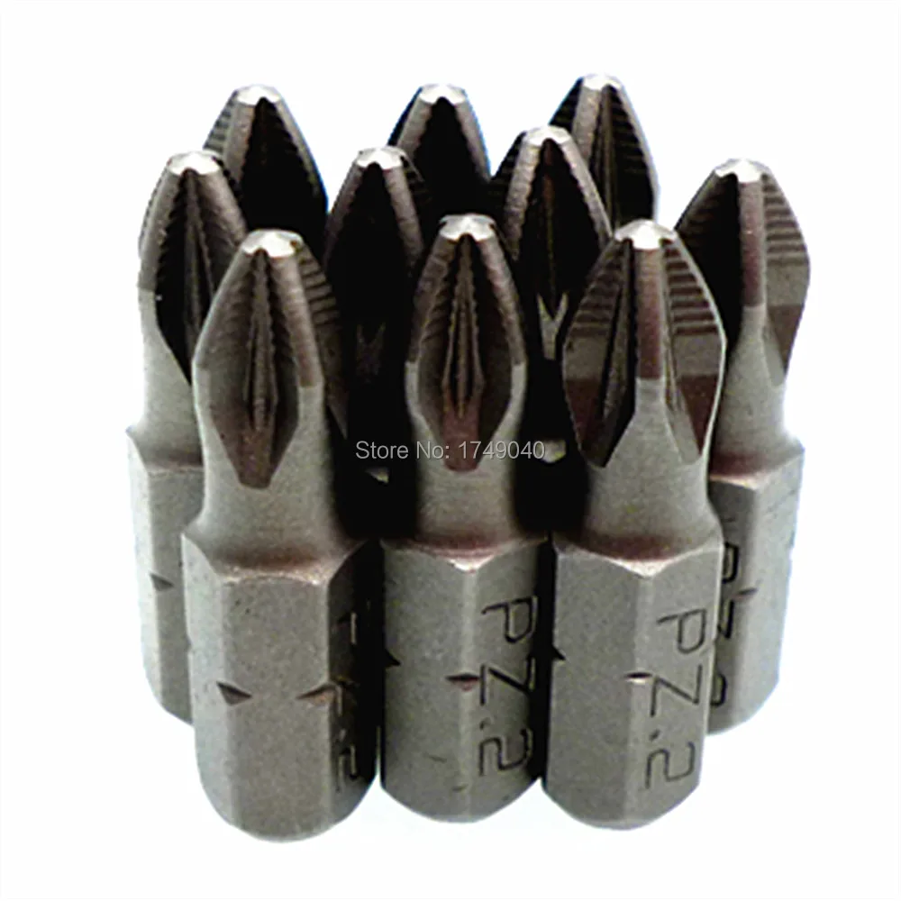 25mm Long Impact Screwdriver Pozidriv Insert Bit PZ1 PZ2 PZ3 Magnetic Tip 1/4" 6.35mm Hex Shank Screw Driver Bits 10 Piece Set
25mm Long Impact Screwdriver Pozidriv Insert Bit PZ1 PZ2 PZ3 Magnetic Tip 1/4" 6.35mm Hex Shank Screw Driver Bits 10 Piece Set
