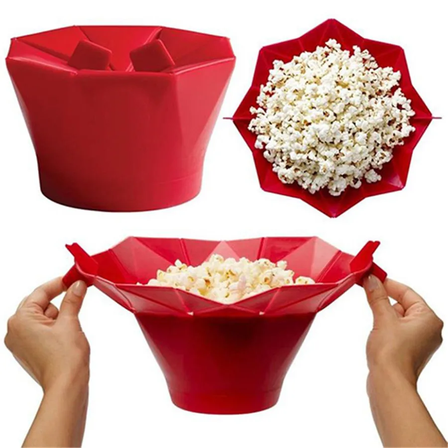 1PC Microwave Silicone Popcorn Bowl Kitchen Baking Tools Magic Household Foldable Popcorn Maker Healthy Cooking Tools
1PC Microwave Silicone Popcorn Bowl Kitchen Baking Tools Magic Household Foldable Popcorn Maker Healthy Cooking Tools