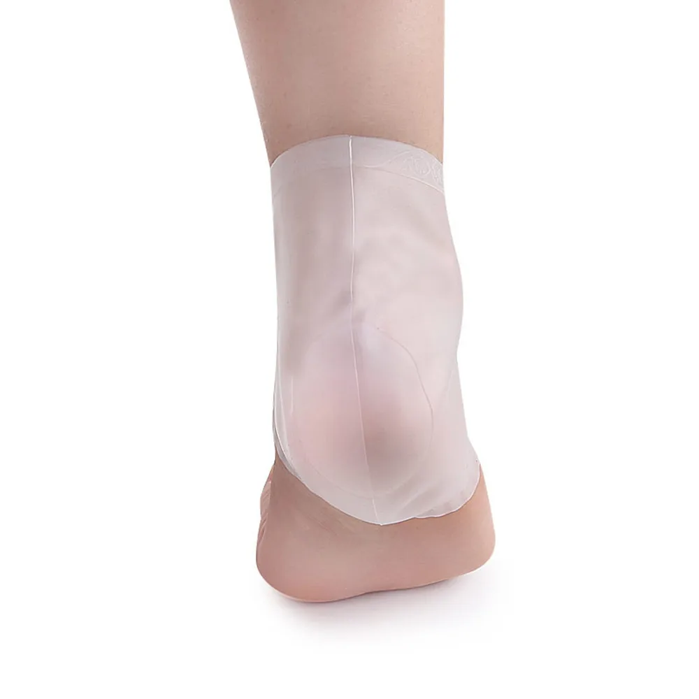 ISHOWTIENDA 2018 New 2 pcs Silicone Moisturizing Gel Heel Sock Cracked Foot Skin Care Protector | Красота и здоровье