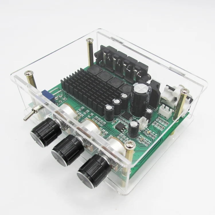 TPA3116D2 80W+80W Stereo 2.0 Amplifier Board TPA3116 RCA Digital Audio Subwoofer Speaker Preamplifier Tone Control
TPA3116D2 80W+80W Stereo 2.0 Amplifier Board TPA3116 RCA Digital Audio Subwoofer Speaker Preamplifier Tone Control