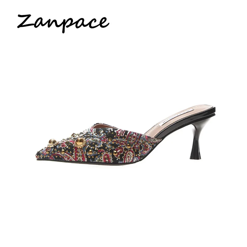 Zanpzce Women Slipper High Heel Summer Shoes Sexy Bling Pointed Top Woman Slides Soft Outside Indoor slippers Female flip flops
Zanpzce Women Slipper High Heel Summer Shoes Sexy Bling Pointed Top Woman Slides Soft Outside Indoor slippers Female flip flops