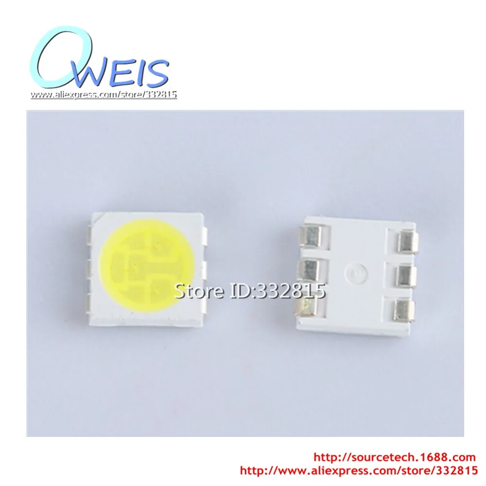 100PCS 5050 WHITE LED ( WARM COLD TRUE WHITE ) 60mA 5.0x5.0x1.6mm 9-12lm Light Emitting Diode light beads
100PCS 5050 WHITE LED ( WARM COLD TRUE WHITE ) 60mA 5.0x5.0x1.6mm 9-12lm Light Emitting Diode light beads