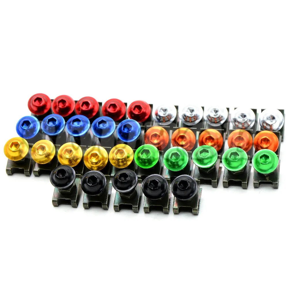 5 pcs 6mm Universal CNC Motorcycle Accessories Fairing body work Bolts Screws For Suzuki GSF1200S Bandit 1200 Vstrom 650 SFV650
5 pcs 6mm Universal CNC Motorcycle Accessories Fairing body work Bolts Screws For Suzuki GSF1200S Bandit 1200 Vstrom 650 SFV650