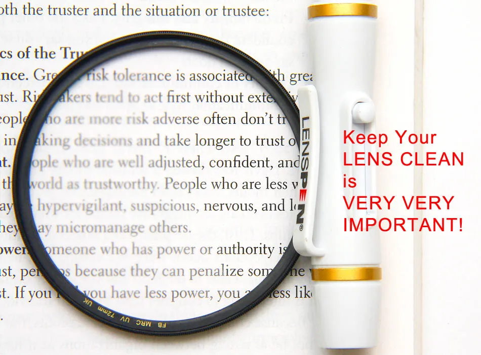 Original Lenspen Lens Cleaning Pen NLP-1 Invisible Carbon Compound Dust Cleaner for Canon Nikon Sony DSLR SLR Camera lens
Original Lenspen Lens Cleaning Pen NLP-1 Invisible Carbon Compound Dust Cleaner for Canon Nikon Sony DSLR SLR Camera lens