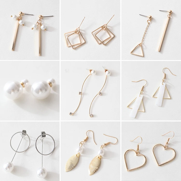 Korea Sweet Temperament Drop Earring With Pearl And Water Drill Women Simple Ear Jewelry Accessories
Korea Sweet Temperament Drop Earring With Pearl And Water Drill Women Simple Ear Jewelry Accessories