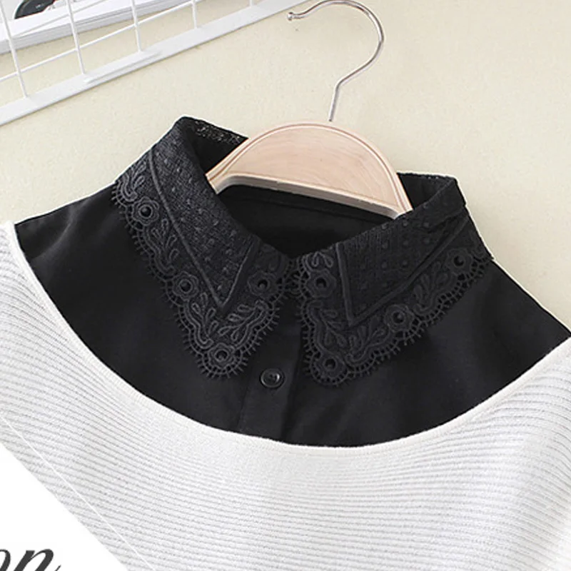 Detachable Lapel Shirts Blouses Fake False Collar Choker Newly cotton sweater high-quality Fake Collar Blouse turn down collar
Detachable Lapel Shirts Blouses Fake False Collar Choker Newly cotton sweater high-quality Fake Collar Blouse turn down collar
