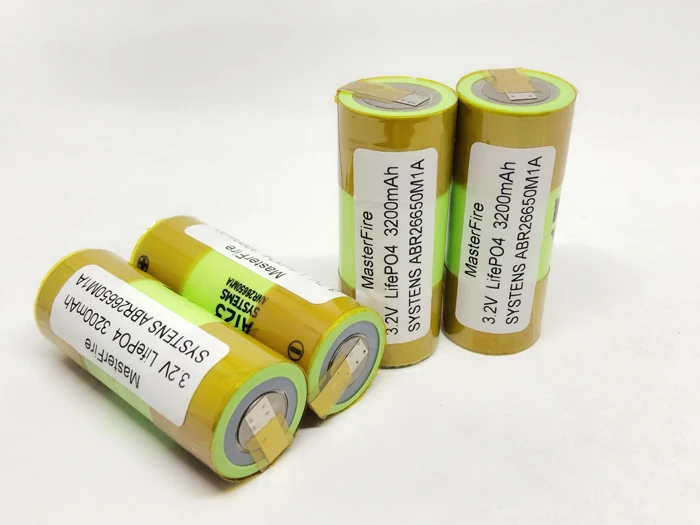 MasterFire Новый ANR26650M1A Батарея 3 2 V 15C lifepo4 клетки 26650 3200 mah Перезаряжаемые батареи с