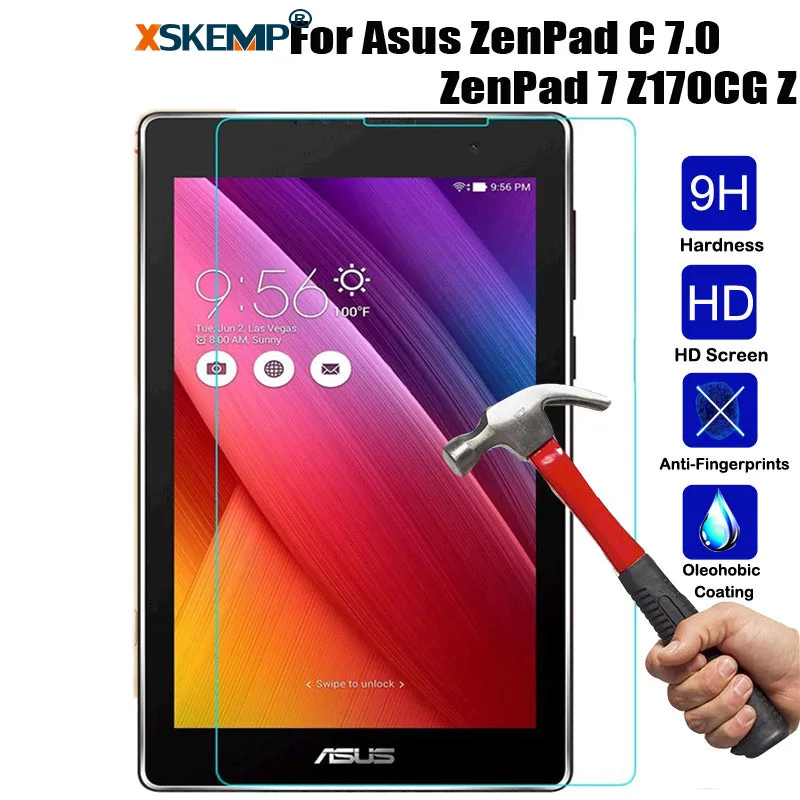 XSKEMP закаленное стекло для ASUS ZenPad C 7.0 Z170C Z170CG Z171CG защита экрана планшета 9H твердая