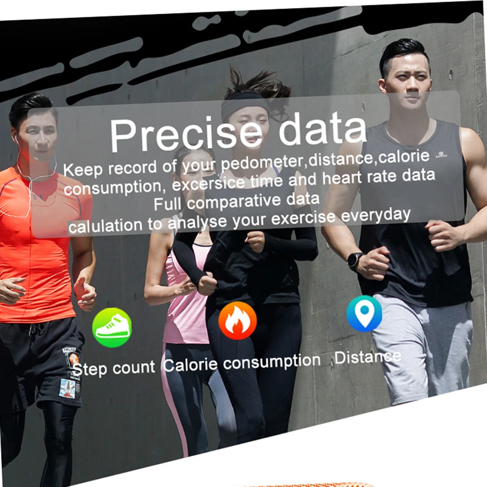 Smart Watch IPS color screen fitness tracker blood oxygen blood pressure measurement pedometer sports band smart bracelet
Smart Watch IPS color screen fitness tracker blood oxygen blood pressure measurement pedometer sports band smart bracelet