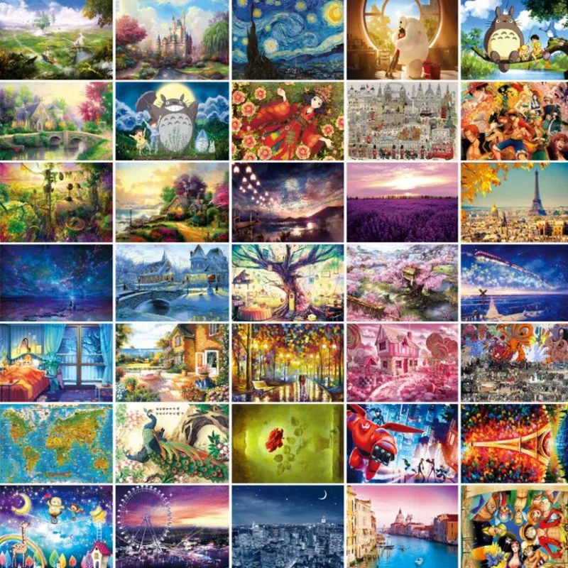 The Cartoon wooden puzzle 1000 pieces ersion jigsaw puzzle white card adult children's educational toys
The Cartoon wooden puzzle 1000 pieces ersion jigsaw puzzle white card adult children's educational toys