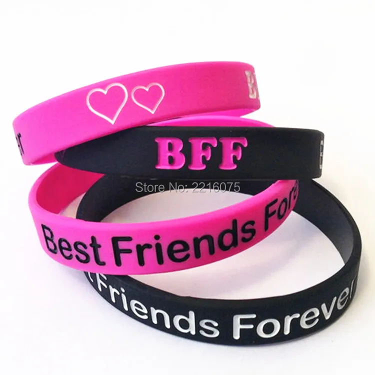 300pcs BFF Best Friends Forever wristband silicone bracelets free shipping by DHL express | Украшения и аксессуары