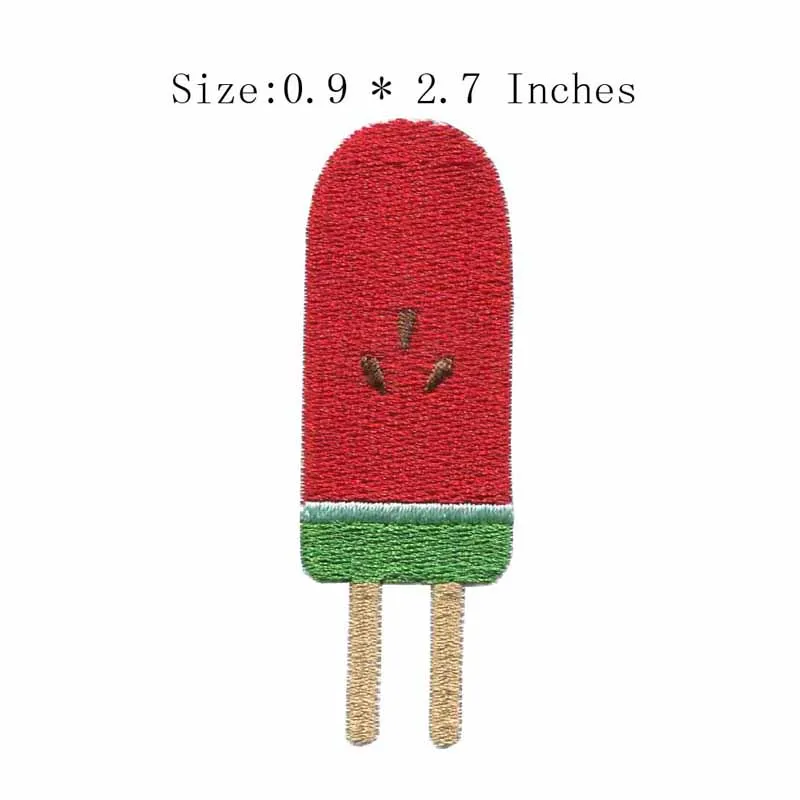 Ice cream 0.9"wide embroidery for the world iron on backing/sewing patch/summer food cool patch
Ice cream 0.9"wide embroidery for the world iron on backing/sewing patch/summer food cool patch