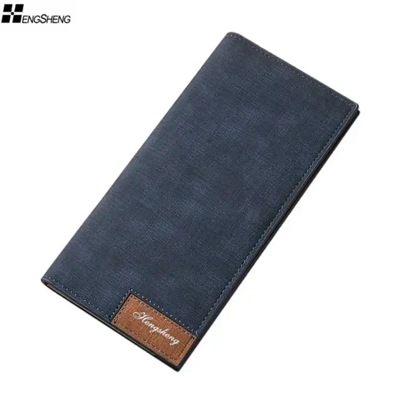 Vintage Men Wallets Slim PU Leather Purse Bifold Business Long Wallet Men 100PCS/lot
Vintage Men Wallets Slim PU Leather Purse Bifold Business Long Wallet Men 100PCS/lot