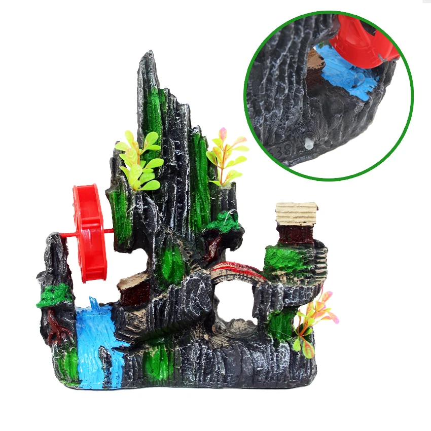 Aquarium ornament resin rockery water truck can be connected to aerator landscaping fish tank decoration sharp mountain
Aquarium ornament resin rockery water truck can be connected to aerator landscaping fish tank decoration sharp mountain