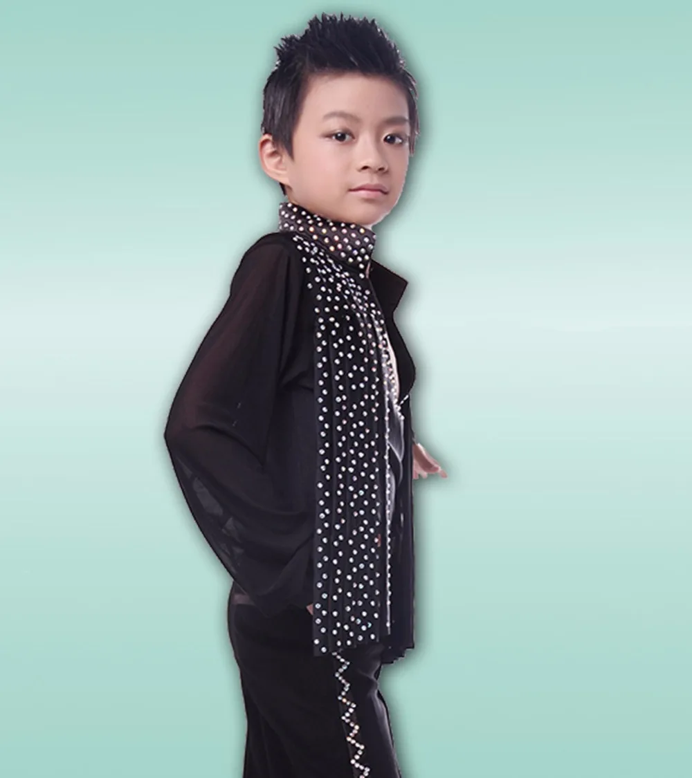 2018 New Boy Latin Dance Top 3 Color Tassel/Rhinestone Children Latin Dance Professional Top Male Competitive Clothes DQ2060
2018 New Boy Latin Dance Top 3 Color Tassel/Rhinestone Children Latin Dance Professional Top Male Competitive Clothes DQ2060