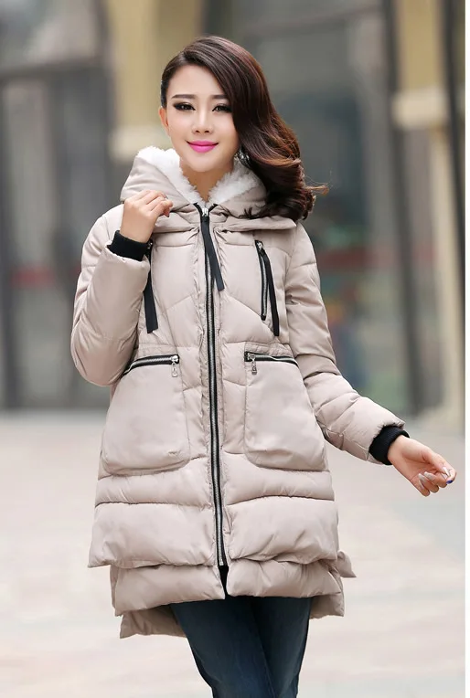 2018 Winter Maternity long cotton coat Military hooded women mont Thicken pregnant kaban loose jacket for pregnancy clothes
2018 Winter Maternity long cotton coat Military hooded women mont Thicken pregnant kaban loose jacket for pregnancy clothes