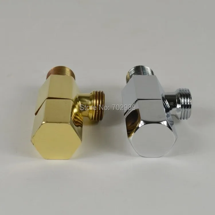 Free shipping Luxury Gold Square Bathroom Angle Stop Valve 1/2" Wall mount Triangle valve 5pcs
Free shipping Luxury Gold Square Bathroom Angle Stop Valve 1/2" Wall mount Triangle valve 5pcs