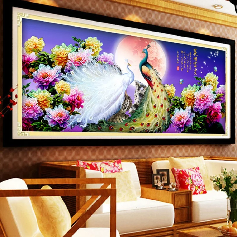 5d DIY Diamond Painting "Peacock and flower" Full Square Drill Cross Stitch Diamond Embroidery home Decor Y2999
5d DIY Diamond Painting "Peacock and flower" Full Square Drill Cross Stitch Diamond Embroidery home Decor Y2999