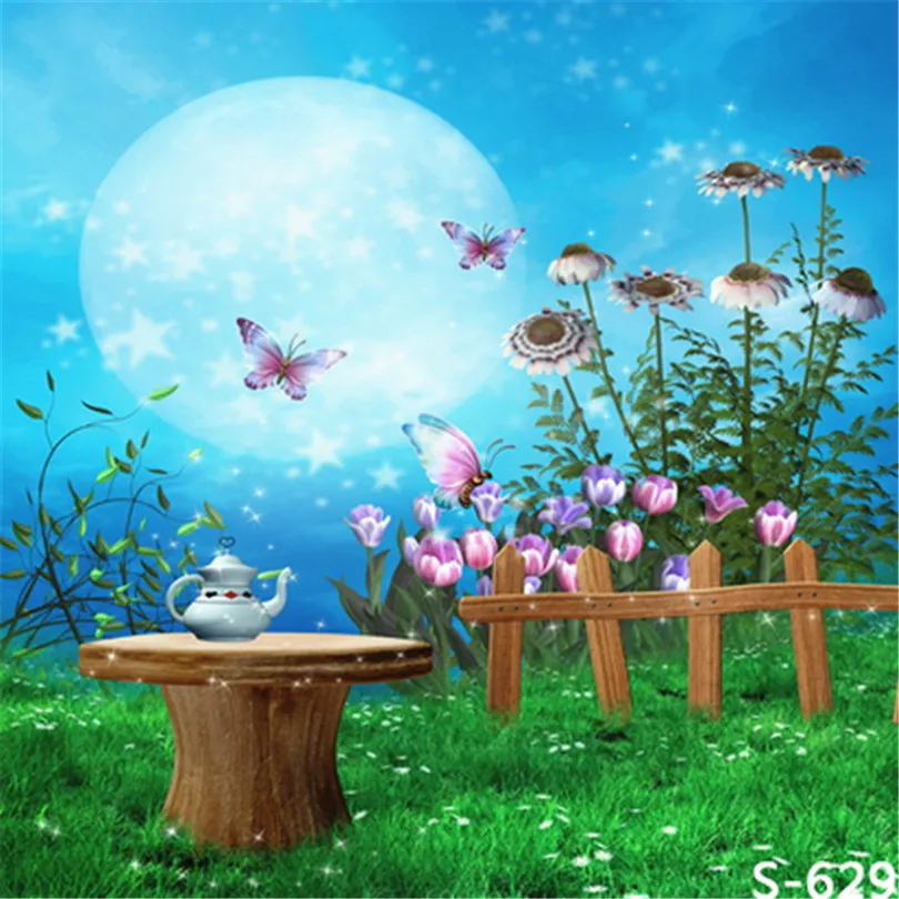 150*200cm Bright Moon Flowers Garden Photography Background Wood Fence Butterfly Photography Backdrops Custom Photo Studio
150*200cm Bright Moon Flowers Garden Photography Background Wood Fence Butterfly Photography Backdrops Custom Photo Studio