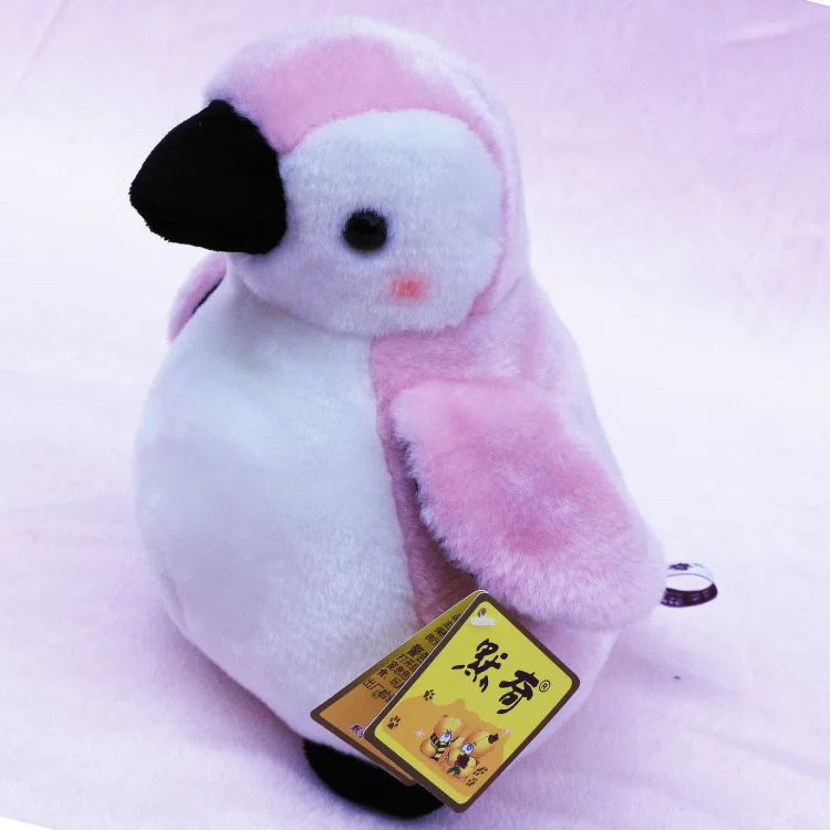 pink plush cute penguin toy high quality big doll gift about 35cm | Игрушки и хобби