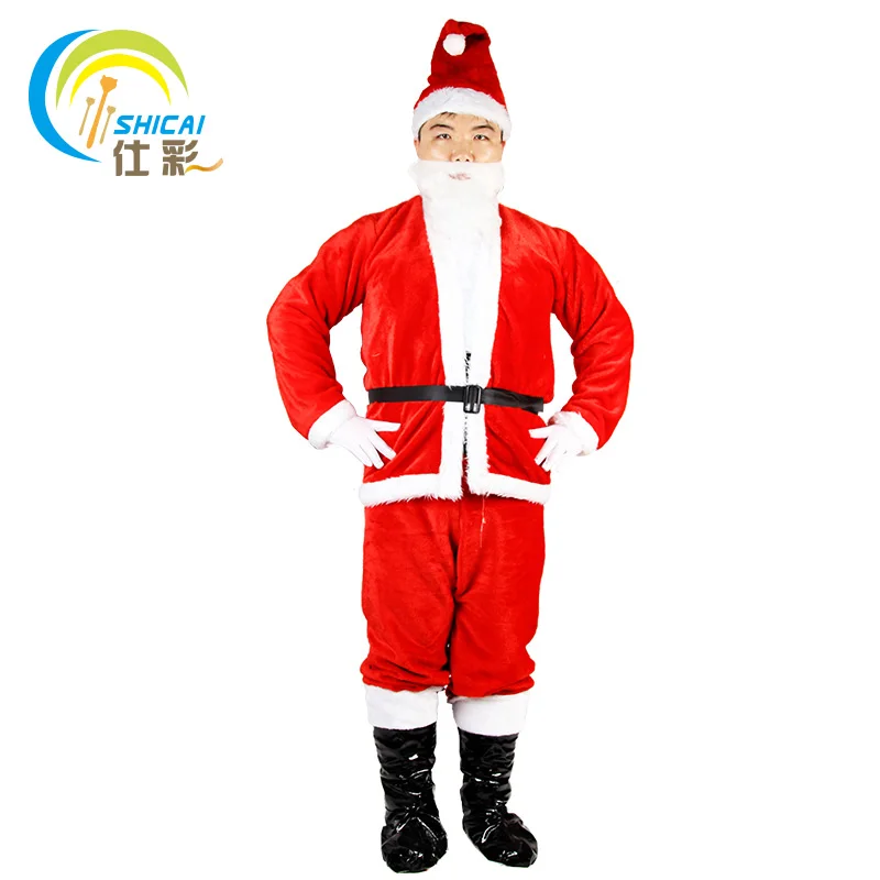 2017 new fashion Santa Claus villi men's clothing Christmas show dress up women models costumes suits costumes Free Shipping
2017 new fashion Santa Claus villi men's clothing Christmas show dress up women models costumes suits costumes Free Shipping