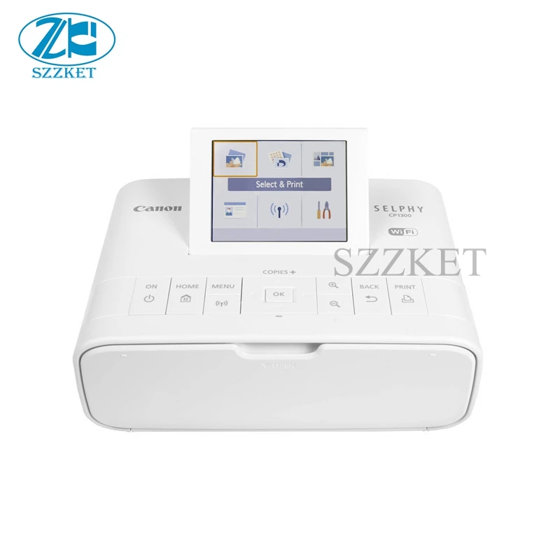 Portable Photo Printer CP1200 Home Color Mobile Photo Printer Mini for Canon Color photo printing machine CP1300
Portable Photo Printer CP1200 Home Color Mobile Photo Printer Mini for Canon Color photo printing machine CP1300