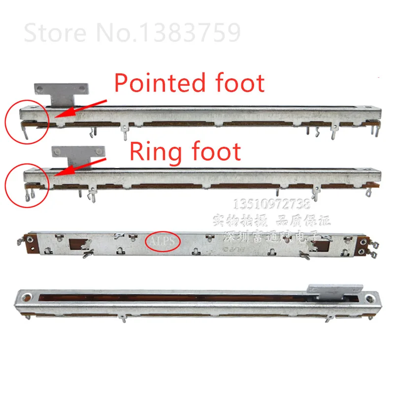 T handle original mixer fader straight slide potentiometer stroke 100MM total length 128MM 10K
T handle original mixer fader straight slide potentiometer stroke 100MM total length 128MM 10K