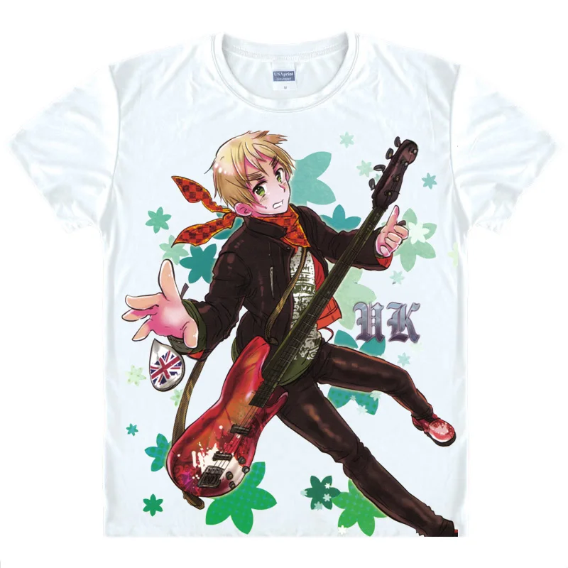 Anime Axis Powers Hetalia Japan Cute T-Shirt Summer Tee Short Sleeve Tops Unisex Cosplay S-XXL
Anime Axis Powers Hetalia Japan Cute T-Shirt Summer Tee Short Sleeve Tops Unisex Cosplay S-XXL