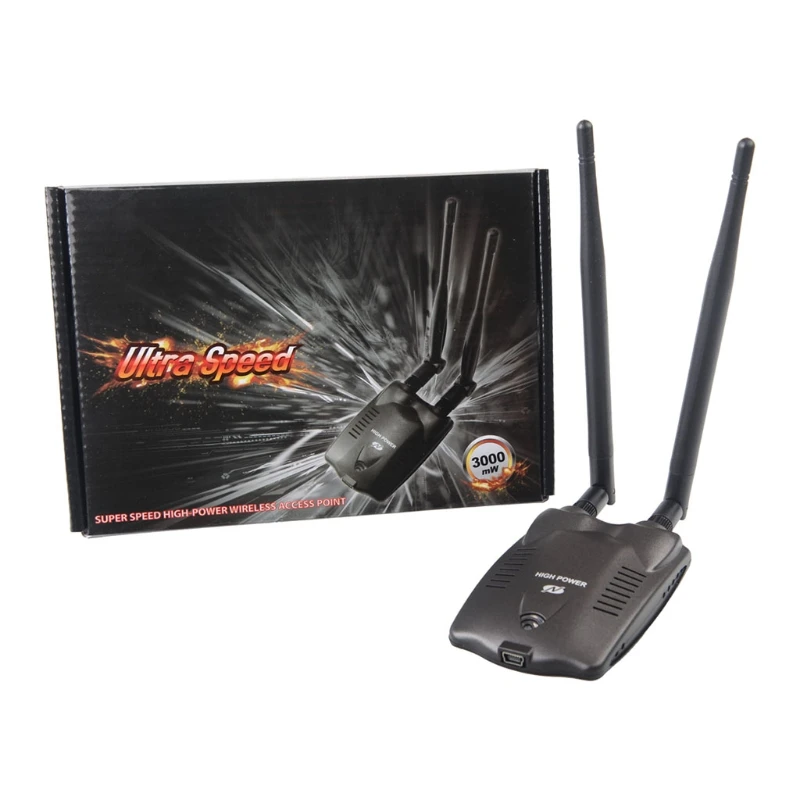 BT-N9100 High power 3000mW PC wireless Wifi Adapter Long Range with Dual Antenna
BT-N9100 High power 3000mW PC wireless Wifi Adapter Long Range with Dual Antenna