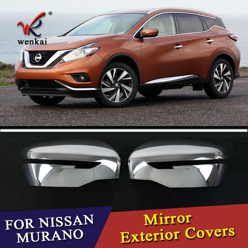 For Nissan Murano Z52 2015 2016 2017 Chrome Door Mirror Cover Trim Car Styling Accessories
For Nissan Murano Z52 2015 2016 2017 Chrome Door Mirror Cover Trim Car Styling Accessories