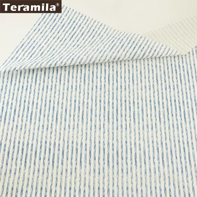 Ткань Teramila, 100% хлопок, саржевый материал, мягкая ткань для постельного белья с принтом, неполная синяя полоска, дизайн для квилтинга
Ткань Teramila, 100% хлопок, саржевый материал, мягкая ткань для постельного белья с принтом, неполная синяя полоска, дизайн для квилтинга