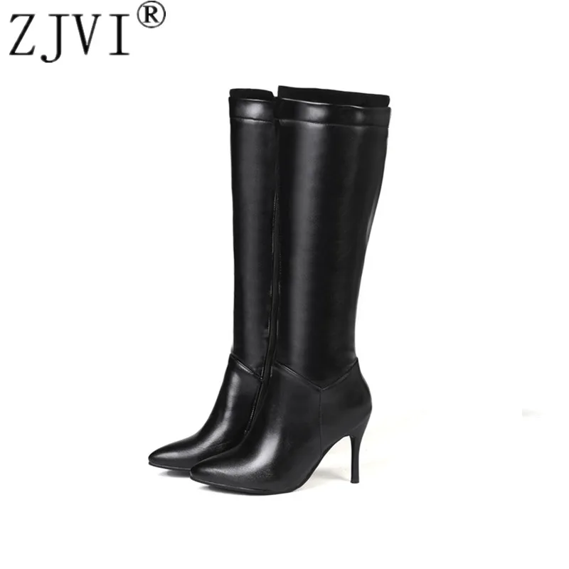 ZJVI Women Sexy Thigh High Boots Womens Winter Autumn Thin High Heels Knee High Boots 2022 Fashion Black Pointed Toe Woman Shoes
ZJVI Women Sexy Thigh High Boots Womens Winter Autumn Thin High Heels Knee High Boots 2022 Fashion Black Pointed Toe Woman Shoes