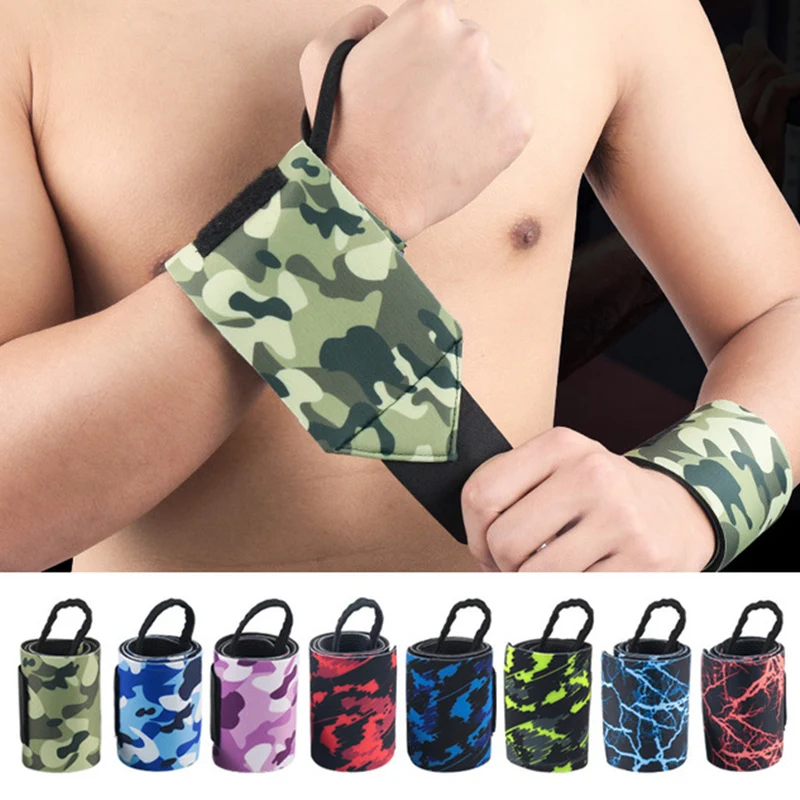 1 Pair Camouflage Adjustable Wristband Elastic Wrist Wraps Bandages for Weightlifting Powerlifting Wrist Support Sports Safety
1 Pair Camouflage Adjustable Wristband Elastic Wrist Wraps Bandages for Weightlifting Powerlifting Wrist Support Sports Safety
