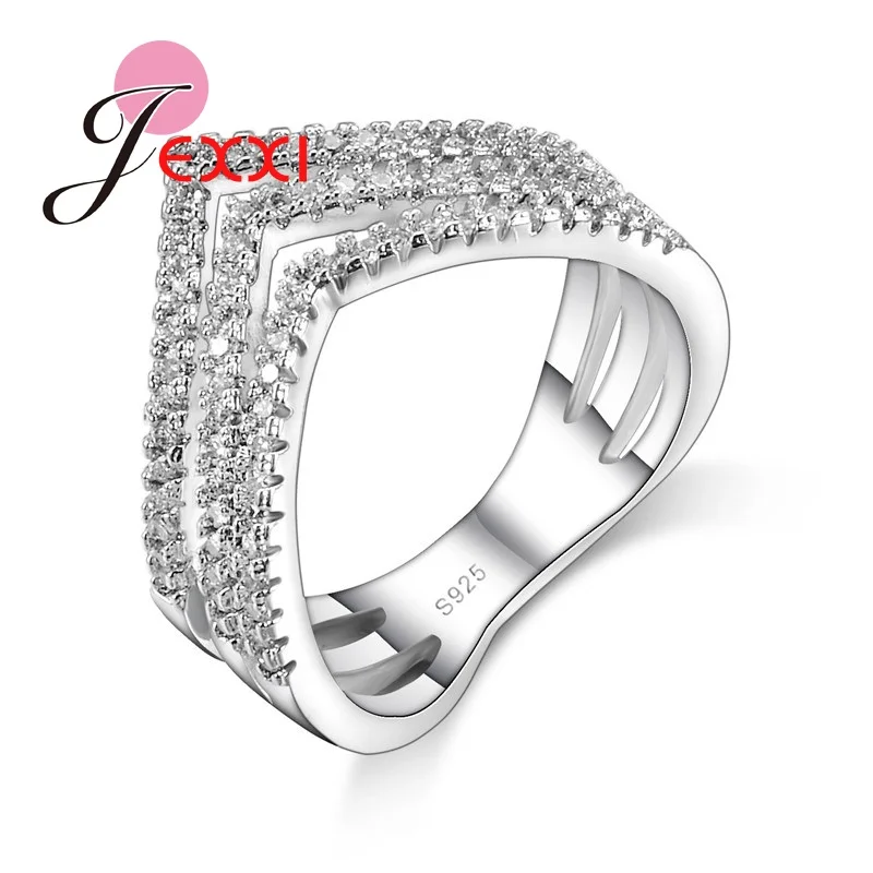 New Creative Cubic Zirconia Geometric 925 Sterling Silver Rings For Woman Wedding Engagement Jewelry Accessories Hot Sale
New Creative Cubic Zirconia Geometric 925 Sterling Silver Rings For Woman Wedding Engagement Jewelry Accessories Hot Sale