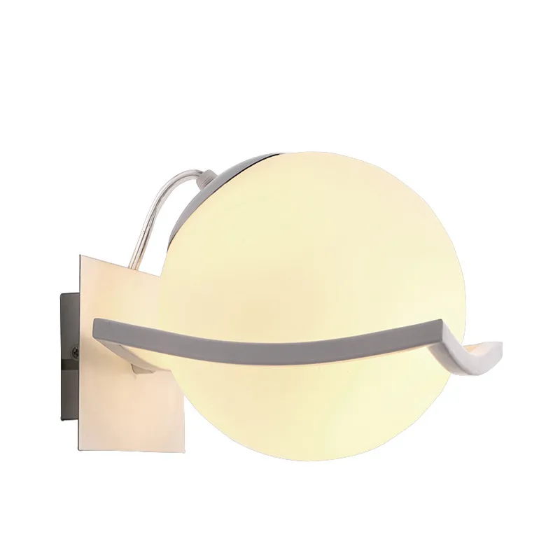 Novelty LED Wall Lamp Round Glass Ball Lamp Shade Wall Light E27 Bedroom Wall Sconces Light Fixture Home Lighting luminaria
Novelty LED Wall Lamp Round Glass Ball Lamp Shade Wall Light E27 Bedroom Wall Sconces Light Fixture Home Lighting luminaria