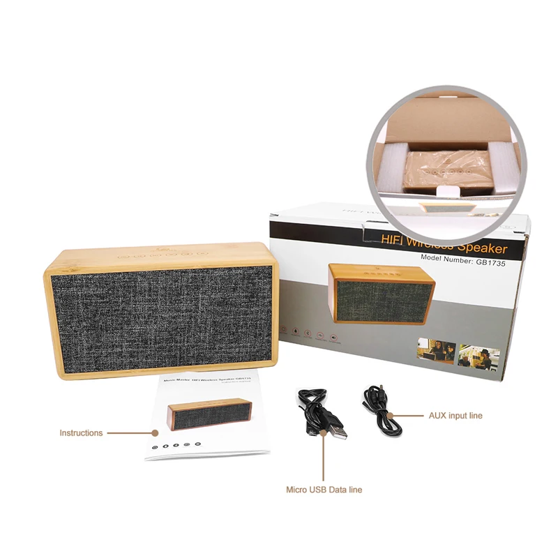 Support TF Card AUX Audio 20W HiFi Super Bass Home Theater Speaker System Wireless PA Bluetooth Spe
Support TF Card AUX Audio 20W HiFi Super Bass Home Theater Speaker System Wireless PA Bluetooth Spe
